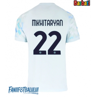 Inter Milan Henrikh Mkhitaryan #22 Tricou Fotbal Replică 2025-26 Barbati Deplasare